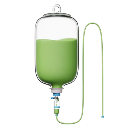 IV Infusion  3D Icon