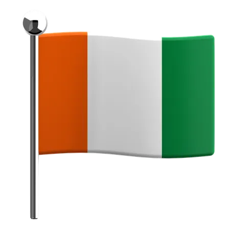 Ivory coast  3D Icon