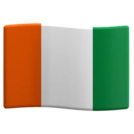 Ivory coast  3D Icon