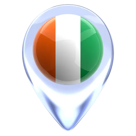 Ivory coast  3D Icon