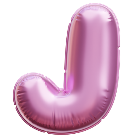알파벳 j  3D Icon