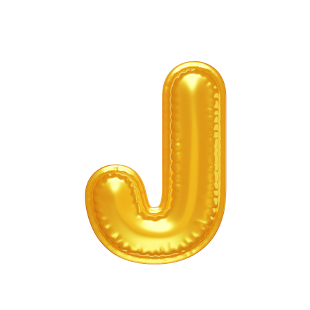 J  3D Icon