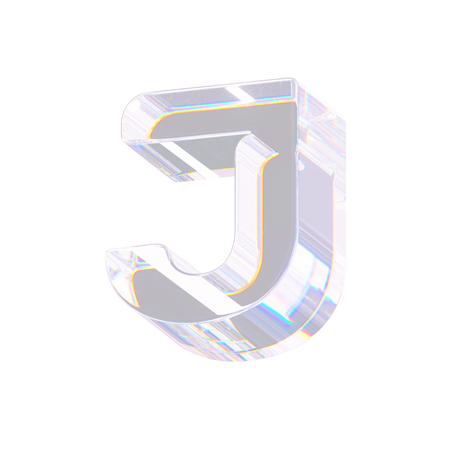 J  3D Icon