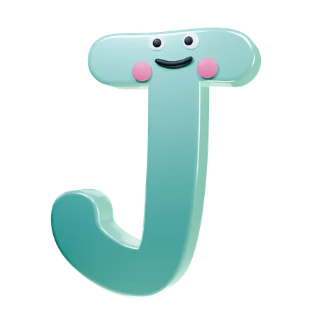 J-Alphabet  3D Icon