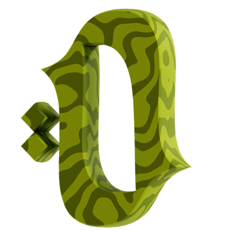 J Alphabet  3D Icon