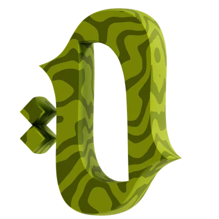 J Alphabet  3D Icon