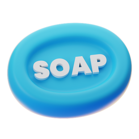 Jabón  3D Icon