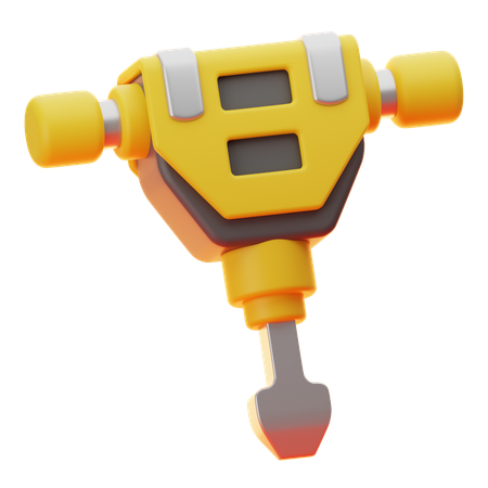 Jack Hammer  3D Icon