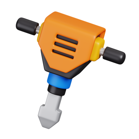 Jack Hammer  3D Icon