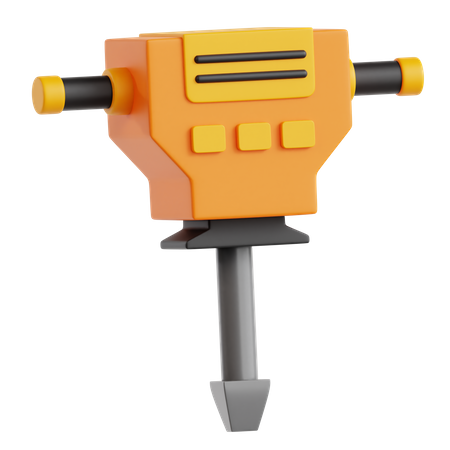 Jack Hammer  3D Icon