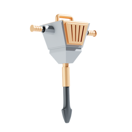 Jack Hammer  3D Icon