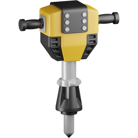 Jack Hammer  3D Icon