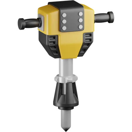 Jack Hammer  3D Icon