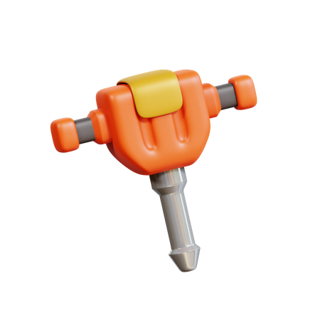 Jack Hammer  3D Icon