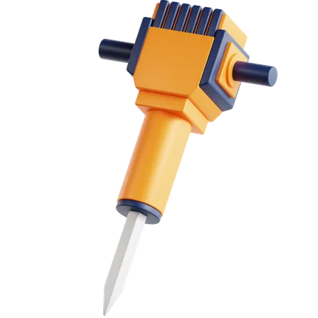 Jack Hammer  3D Icon