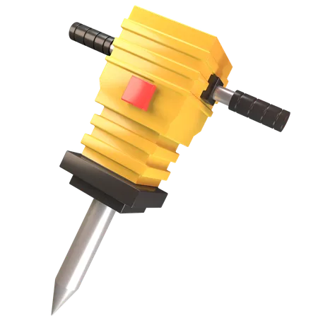 Jack Hammer  3D Icon