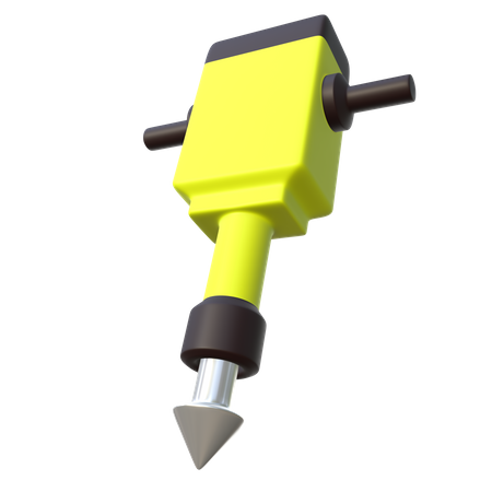 Jack Hammer  3D Icon