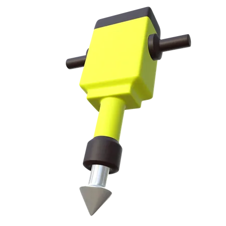 Jack Hammer  3D Icon