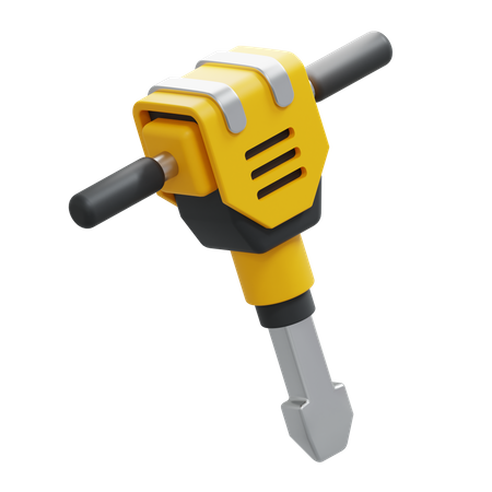 Jack Hammer  3D Icon