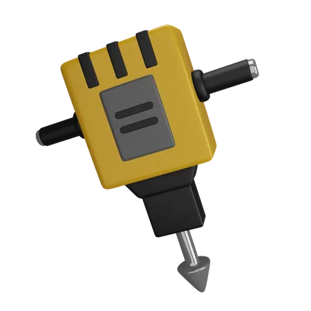 Jack Hammer  3D Icon