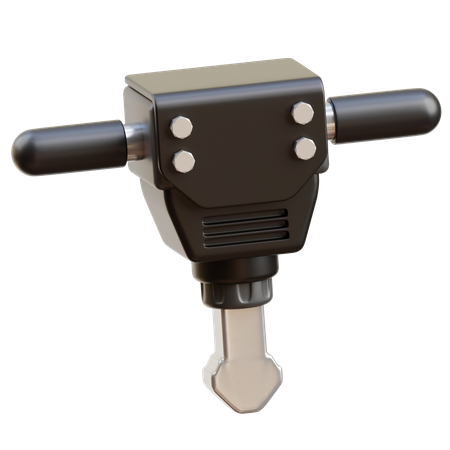 Jack Hammer  3D Icon