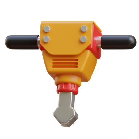 Jack Hammer  3D Icon