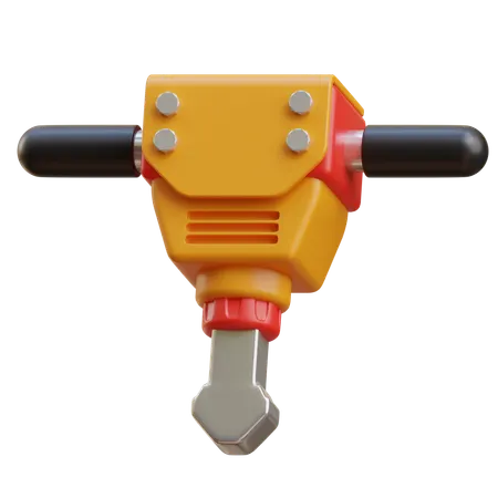 Jack Hammer  3D Icon