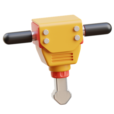 Jack Hammer  3D Icon