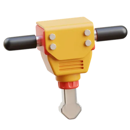 Jack Hammer  3D Icon