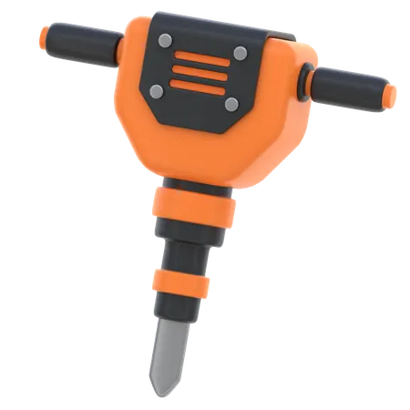 Jack Hammer  3D Icon