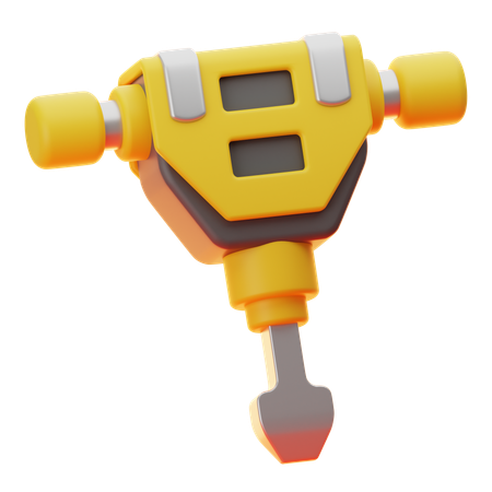 Jack Hammer  3D Icon