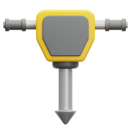 Jack Hammer  3D Icon