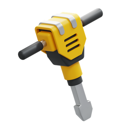 Jack Hammer  3D Icon