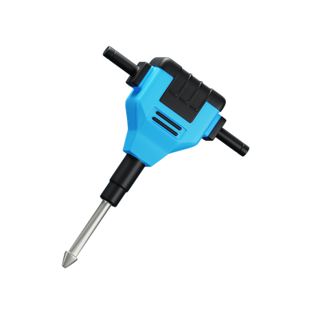 Jack hammer  3D Icon