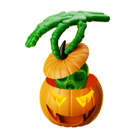 Jack O Lantern  3D Icon