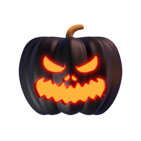 Jack 'O Lantern Dark  3D Icon