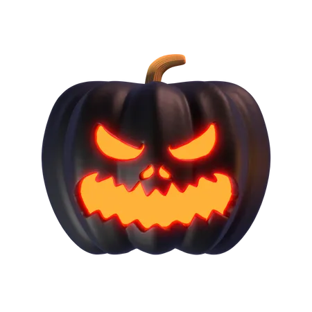 Jack 'O Lantern Dark  3D Icon