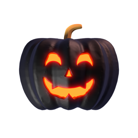 Jack 'O Lantern Dark  3D Icon