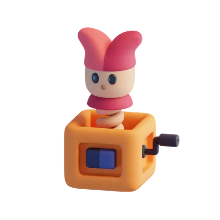 Jack The Box  3D Icon