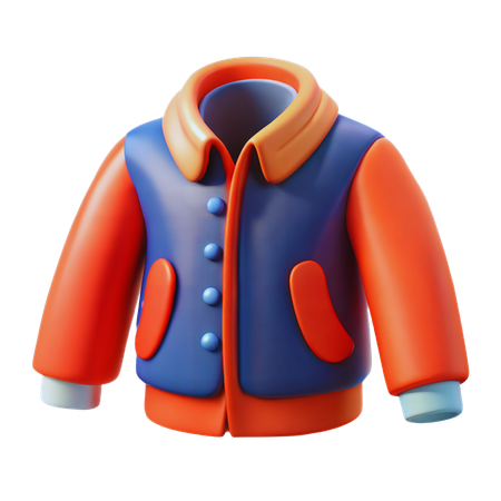 Jacket  3D Icon