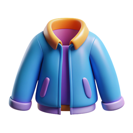 Jacket  3D Icon