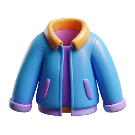 Jacket  3D Icon