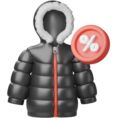 Jacket Sale  3D Icon