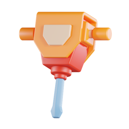 Jackhammer  3D Icon