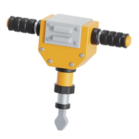 Jackhammer  3D Icon