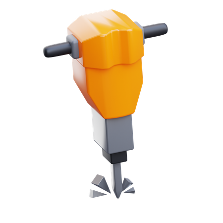 Jackhammer  3D Icon