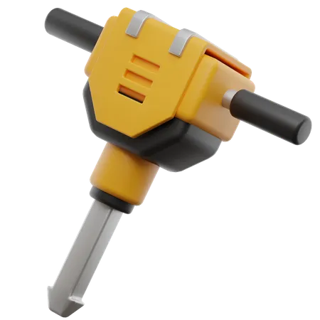 Jackhammer  3D Icon