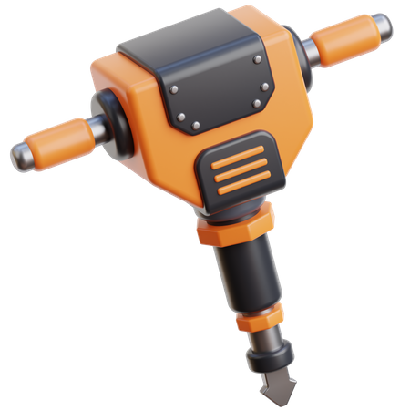 Jackhammer  3D Icon