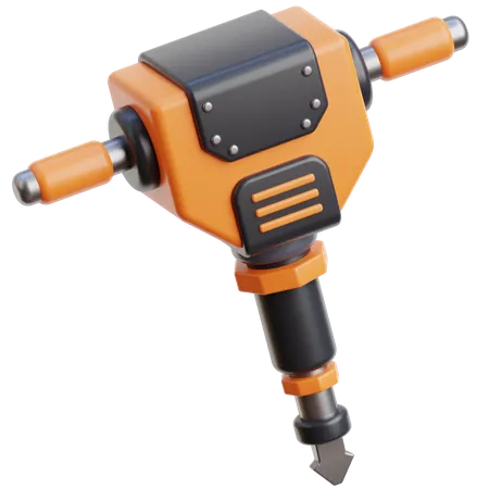 Jackhammer  3D Icon