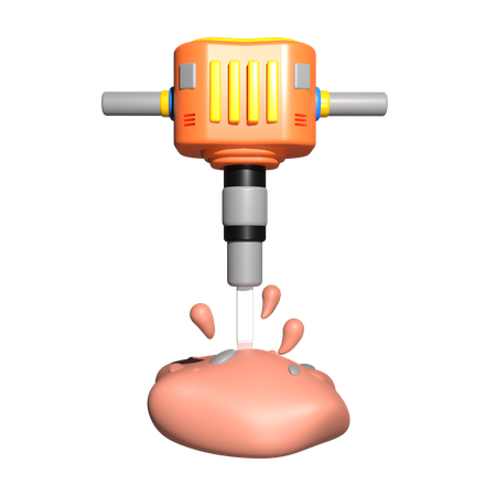 Jackhammer  3D Icon